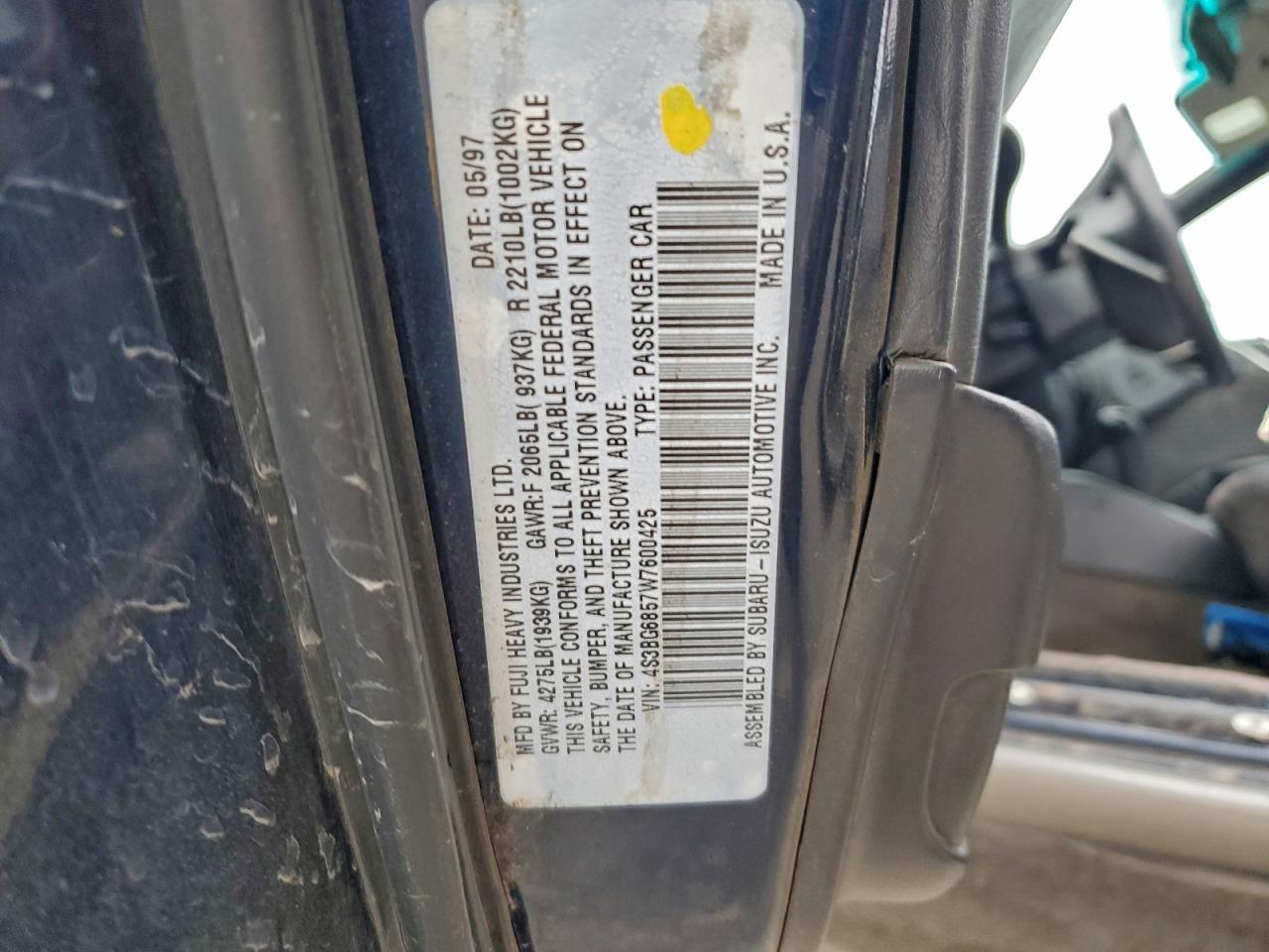 Subaru Legacy 30th Anniversary Outback Image 13