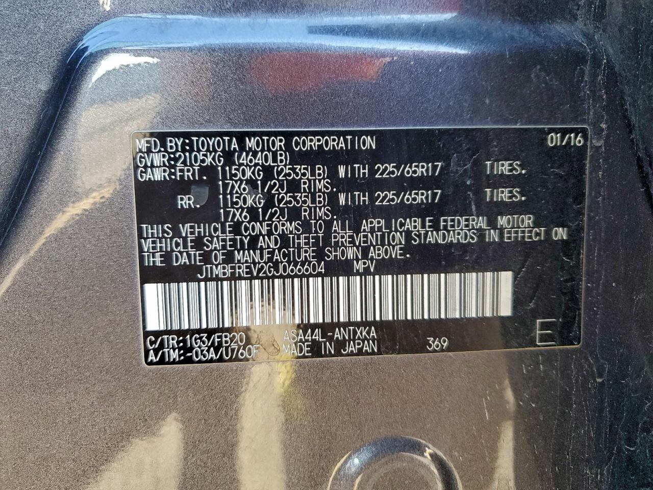 Toyota RAV4 Le Image 11