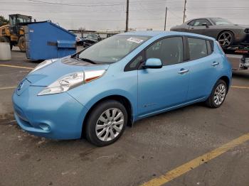  Salvage Nissan LEAF