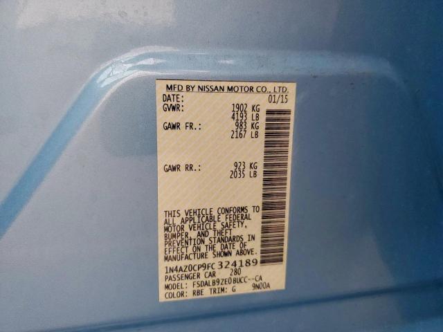 Nissan LEAF S Image 11