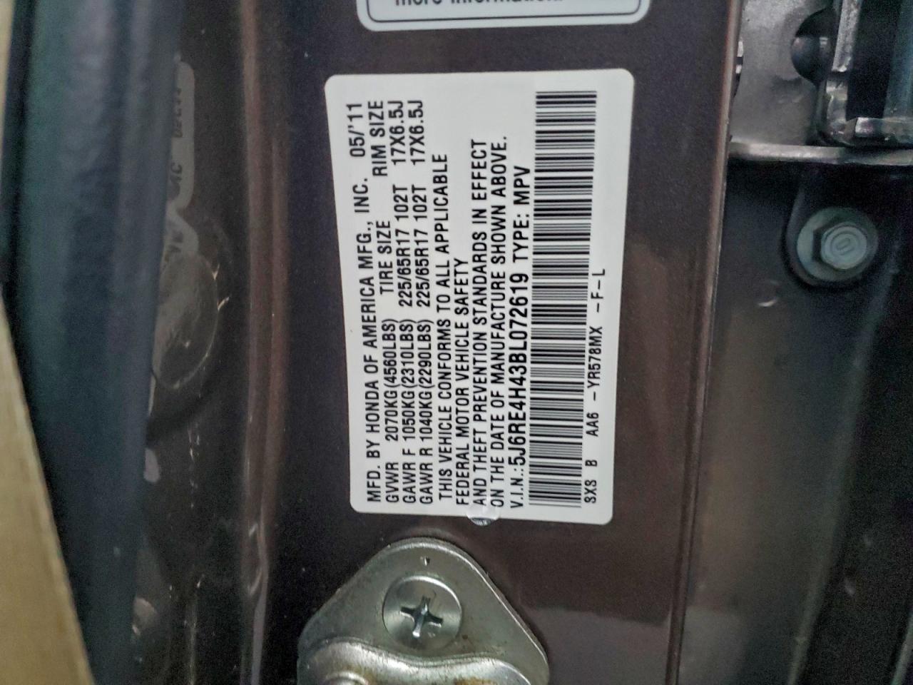 Honda Crv Se Image 10